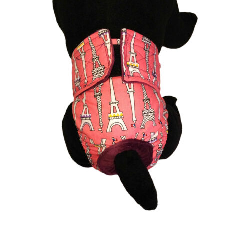 eiffel tower on pink diaper - model 2 eiffel tower on pink diaper - model 2