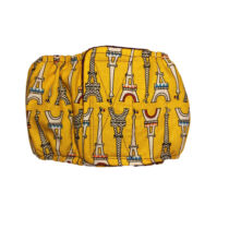 Paris Eiffel Tower on Yellow  Dog Belly Band