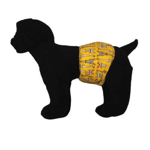 eiffel tower on yellow belly band - model 1 eiffel tower on yellow belly band - model 1