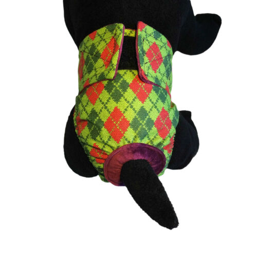 green argyle diaper - model 2 green argyle diaper - model 2