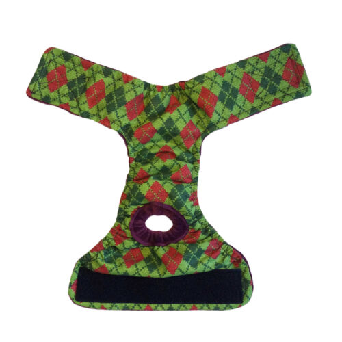 green argyle diaper - open green argyle diaper - open