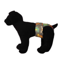 jungle buddies on gray diaper – model 1