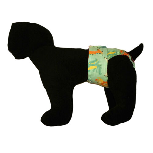 jungle buddies on teal diaper - model 1 jungle buddies on teal diaper - model 1