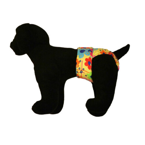 lucky flowers on yellow diaper - model 1 lucky flowers on yellow diaper - model 1