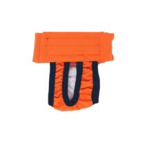 Neon Orange  Cat Diaper Pull-up