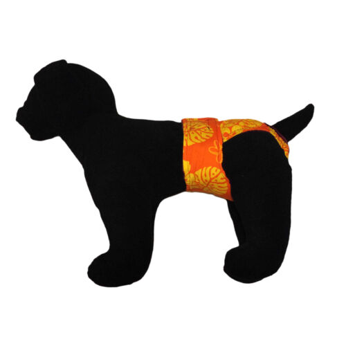 orange hawaiian hibiscus diaper - model 1 orange hawaiian hibiscus diaper - model 1