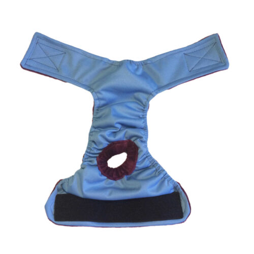 baby blue pul diaper - open baby blue pul diaper - open