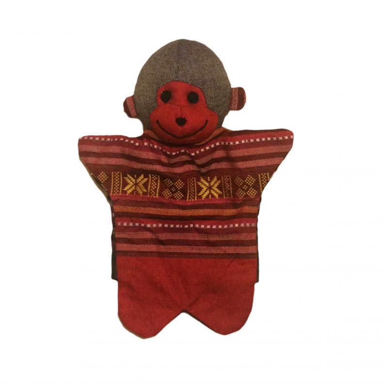 Monkey Hand Puppet – Unique Handmade Toy
