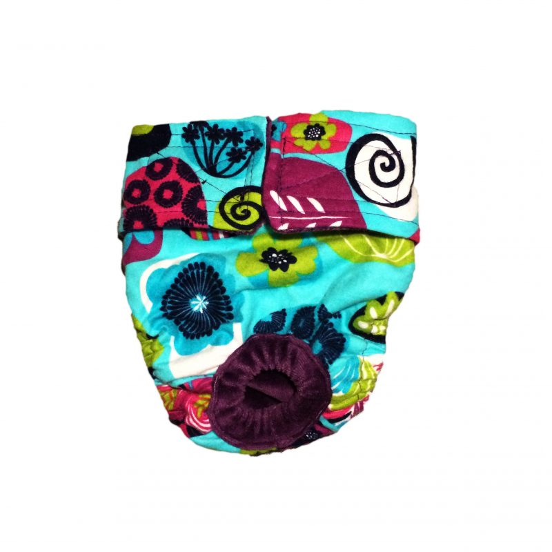 Awesome Flower  Cat Diaper