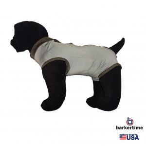 Charcoal PeeJama E-Collar Alternative Recovery Suit
