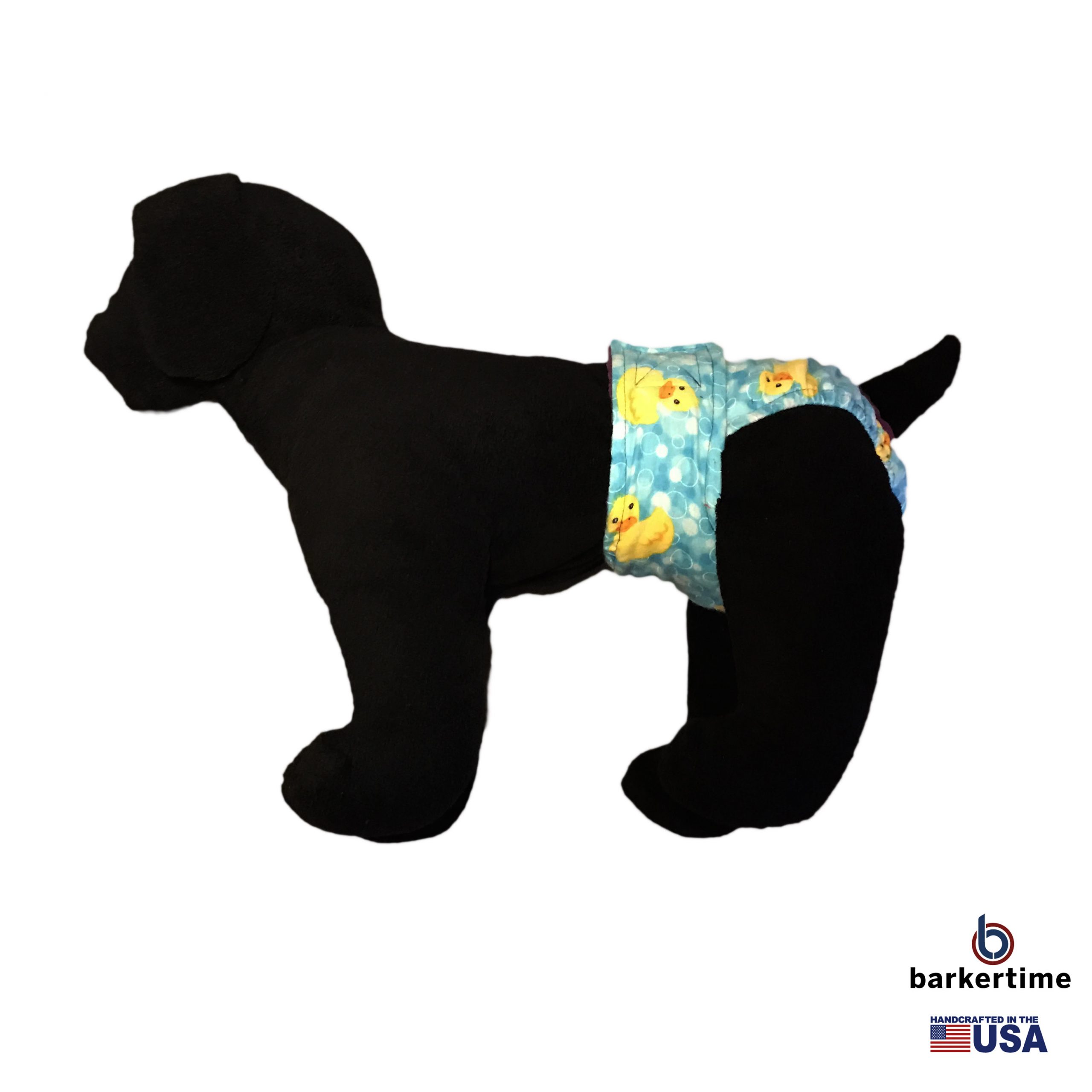 Barkertime Duckie Bubbles Dog Diaper