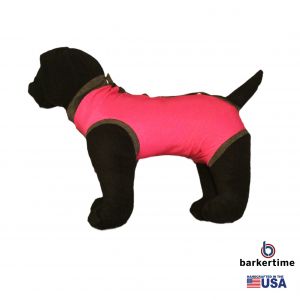 Pink PeeJama E-Collar Alternative Recovery Suit