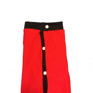 Red PeeJama E-Collar Alternative Recovery Suit