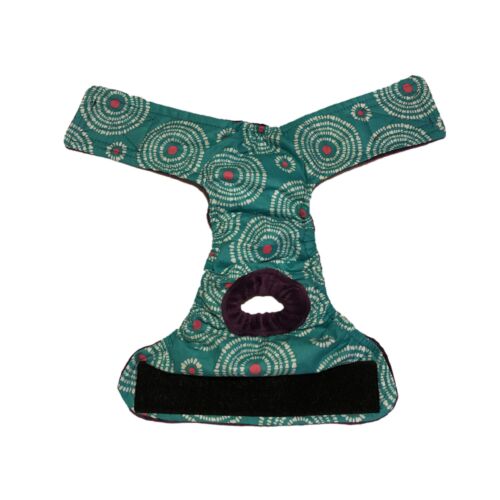 white-circles-and-pink-dot-on-teal-diaper-open white-circles-and-pink-dot-on-teal-diaper-open