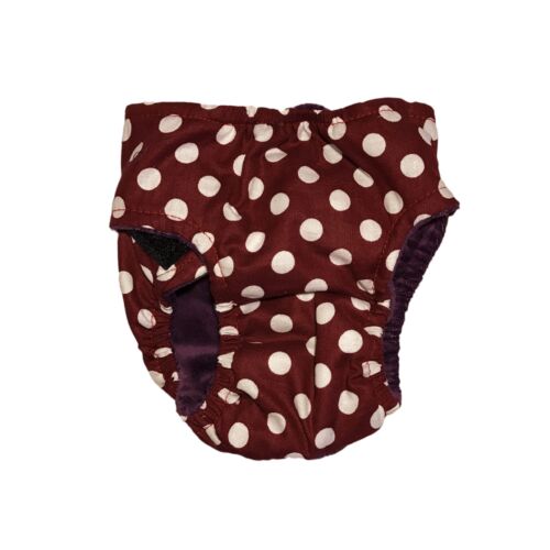 white-polka-dot-on-dark-brown-diaper-back white-polka-dot-on-dark-brown-diaper-back