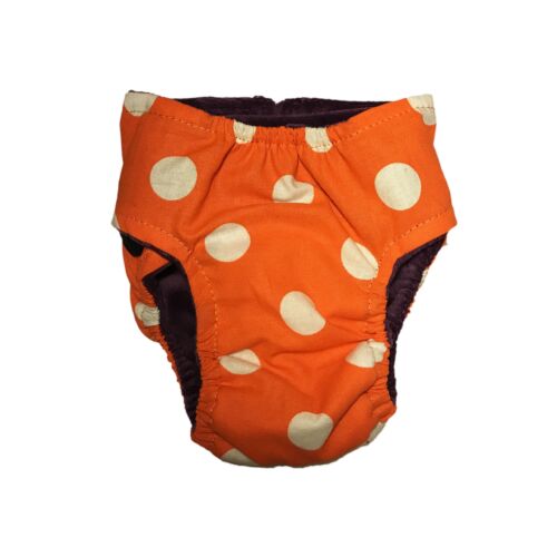 white-polka-dot-on-orange-diaper-back white-polka-dot-on-orange-diaper-back