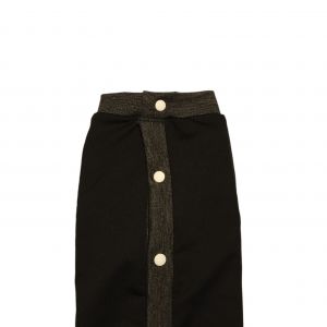 Black PeeJama E-Collar Alternative Recovery Suit