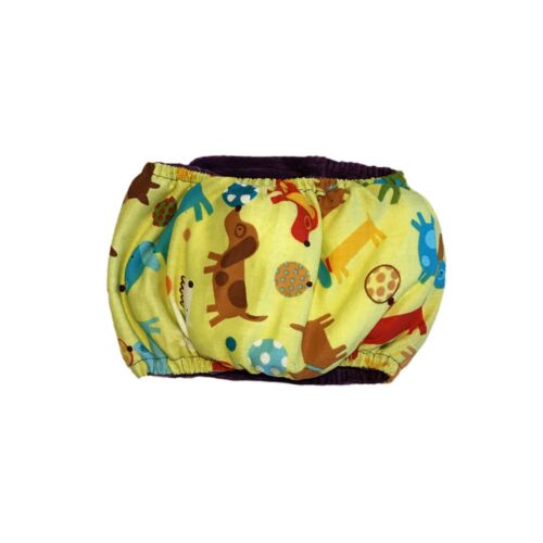 fetching dogs belly band - back fetching dogs belly band - back