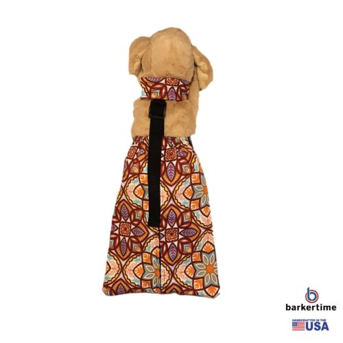 floral kaleidoscope drag bag - model 2 floral kaleidoscope drag bag - model 2