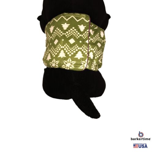 green christmas tree belly band - model 2 green christmas tree belly band - model 2