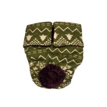 Green Christmas Tree Dog Diaper