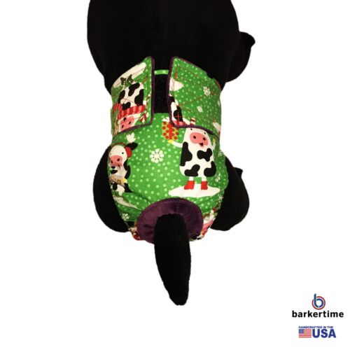 holiday cows diaper - model 2 holiday cows diaper - model 2