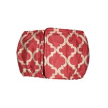 Pink Quatrefoil Dog Belly Band