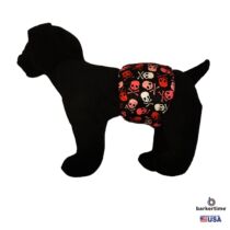 red-and-white-crossbones-on-black-belly-band-model-1