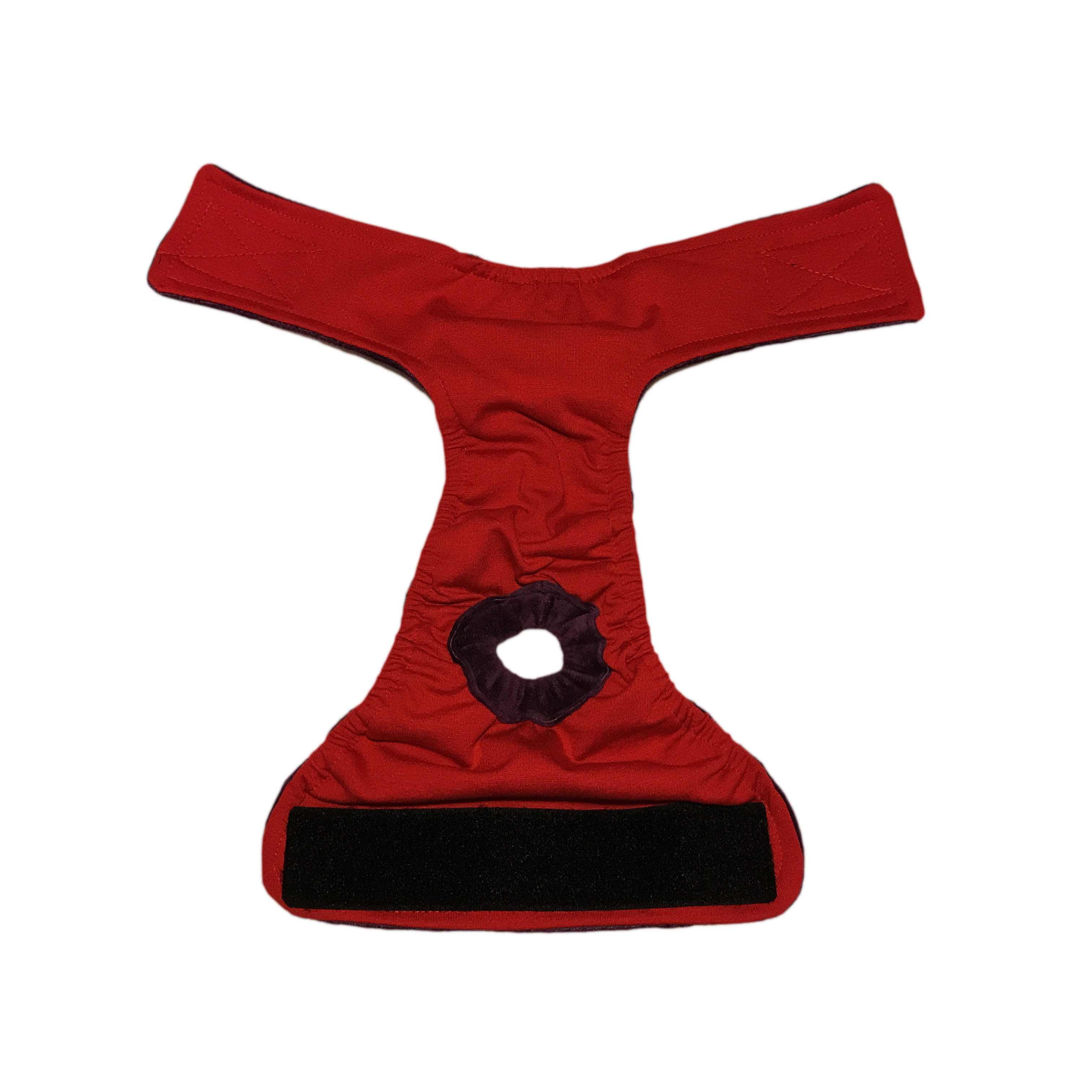 Barkertime Red Washable Dog Diaper