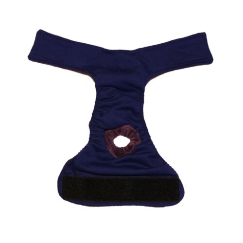 royal blue diaper - open royal blue diaper - open