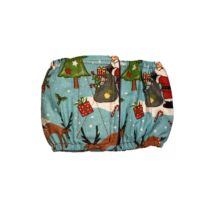 Santa Claus Reindeer Christmas Tree  Dog Belly Band
