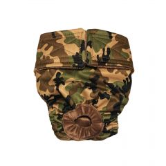 Camo Premium Fully Waterproof PUL Washable Cat Diaper