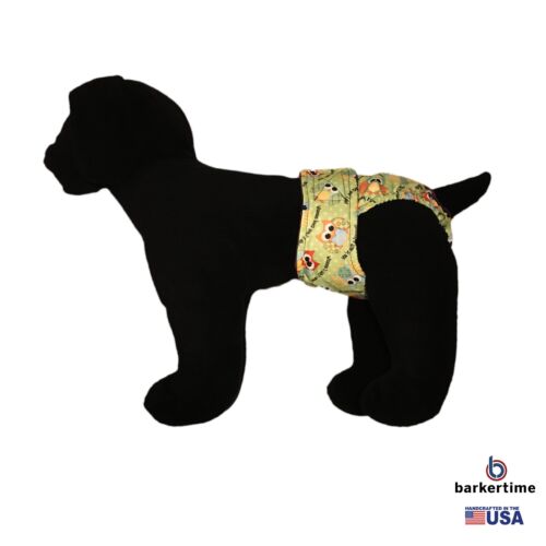 cute owls on green pul diaper - model 1 cute owls on green pul diaper - model 1