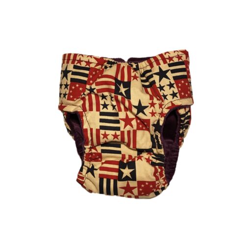 stars and stripes diaper - back stars and stripes diaper - back