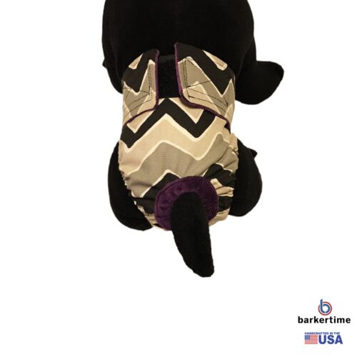 black and gray chevron diaper - model 2 black and gray chevron diaper - model 2