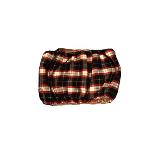 american plaid belly band - back american plaid belly band - back