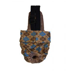 Argyle Escape-Proof Washable Dog Diaper Overall