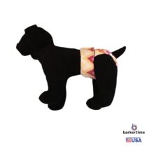 orange and yellow chevron minky diaper – model 1