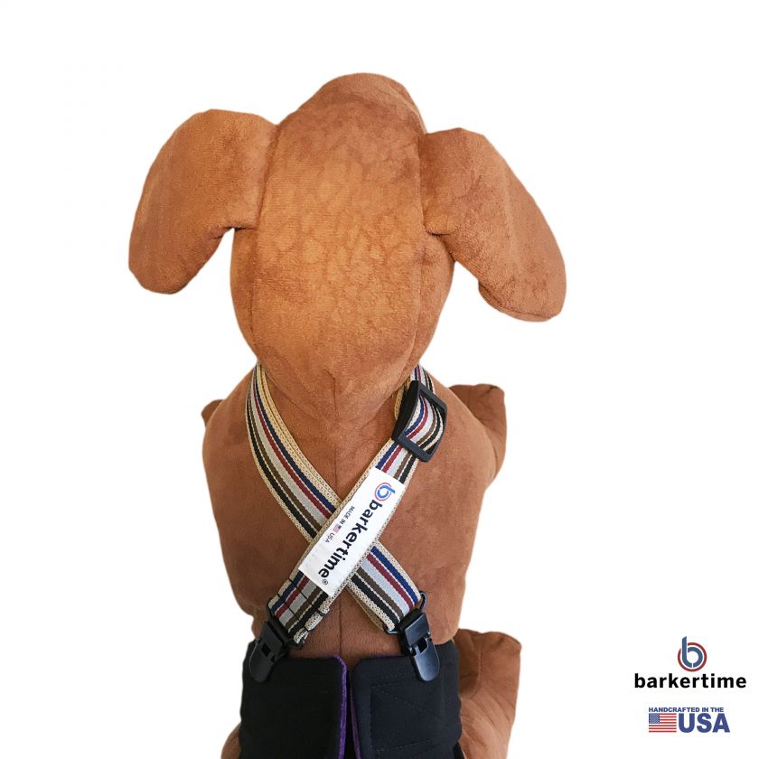 Dog Diaper Suspenders Keep Diapers On Your Pet Made in USA