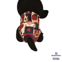 hearts and patriotic love diaper – model 2