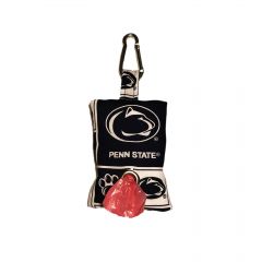 Dog Poop Bag Dispenser made from Pennsylvania State fabric