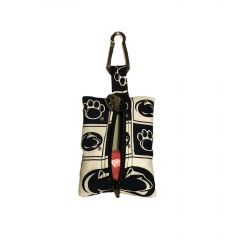 Dog Poop Bag Dispenser made from Pennsylvania State fabric