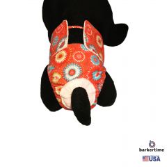 Starblast on Red Washable Cat Diaper