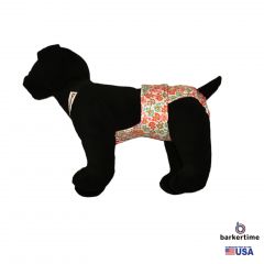 Mini Happy Monkey Escape-Proof Washable Dog Diaper Overall