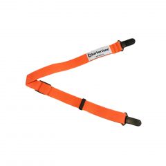 Neon Orange Adjustable Suspender to Keep Dog Diapers On