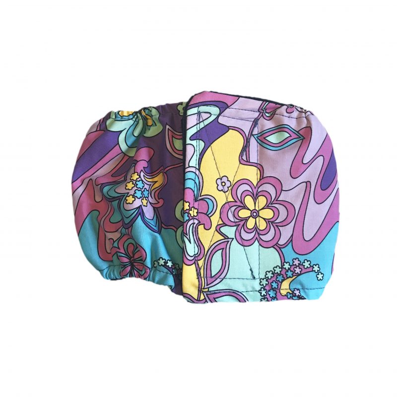 Mystic Flower on Purple  Dog Belly Band