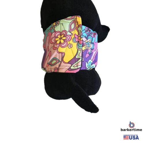 mystic flower on purple belly band - model 2 mystic flower on purple belly band - model 2