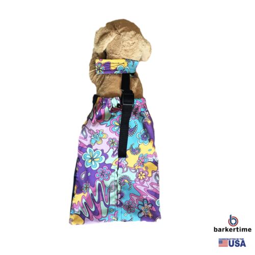 mystic flower on purple drag bag - model 2 mystic flower on purple drag bag - model 2