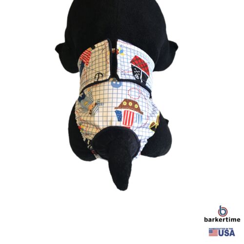pirate and skull pul diaper - model 2