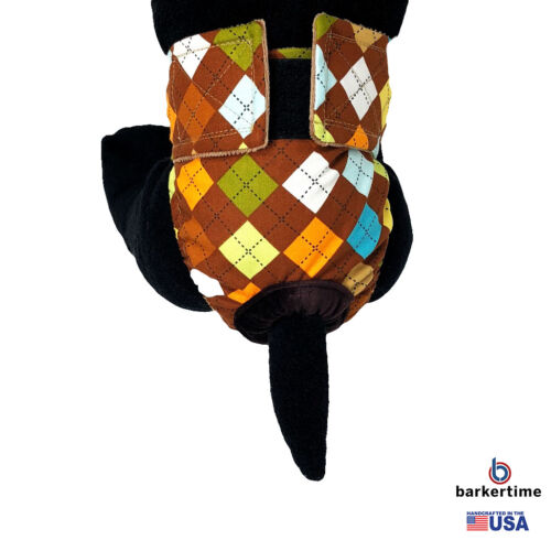 classic brown argyle diaper - model 2 classic brown argyle diaper - model 2